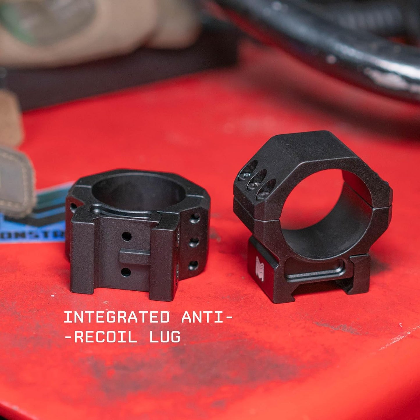 Deadlock Series Ultra Precision Scope Rings | Picatinny and Weaver Dual Compatib