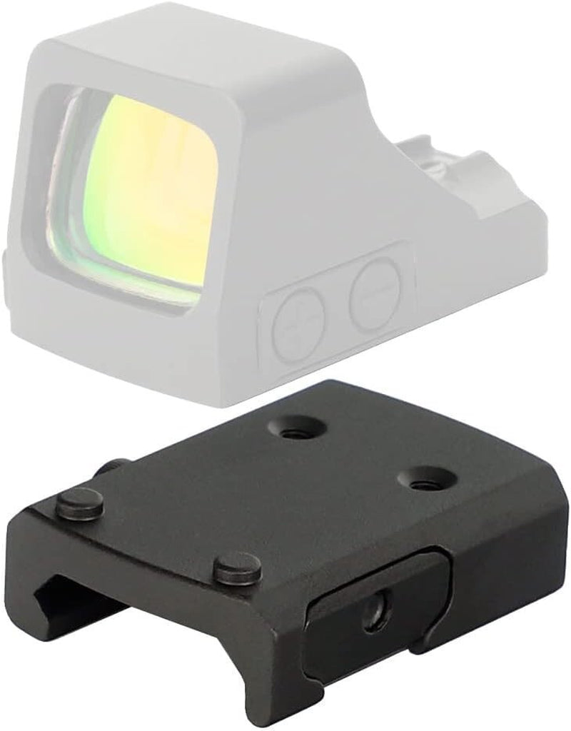 Aluminum Picatinny Red Dot Mount Plate Adapter for Holosun & Crimson Trace