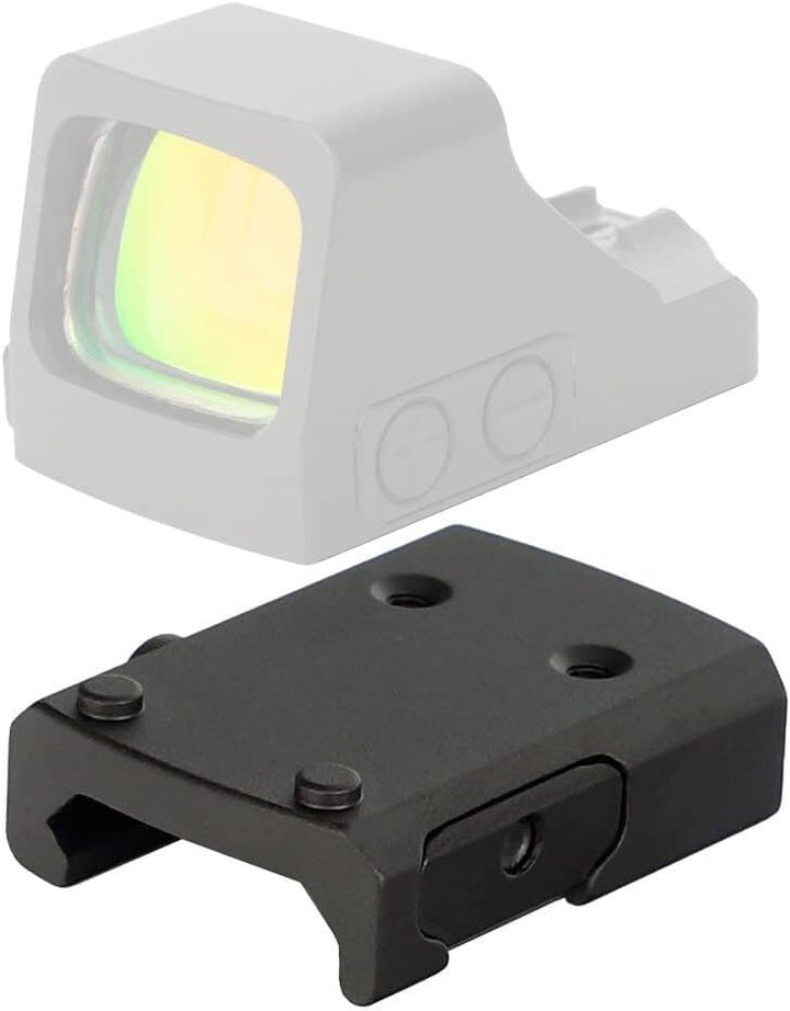 Aluminum Picatinny Red Dot Mount Plate Adapter for Holosun & Crimson Trace