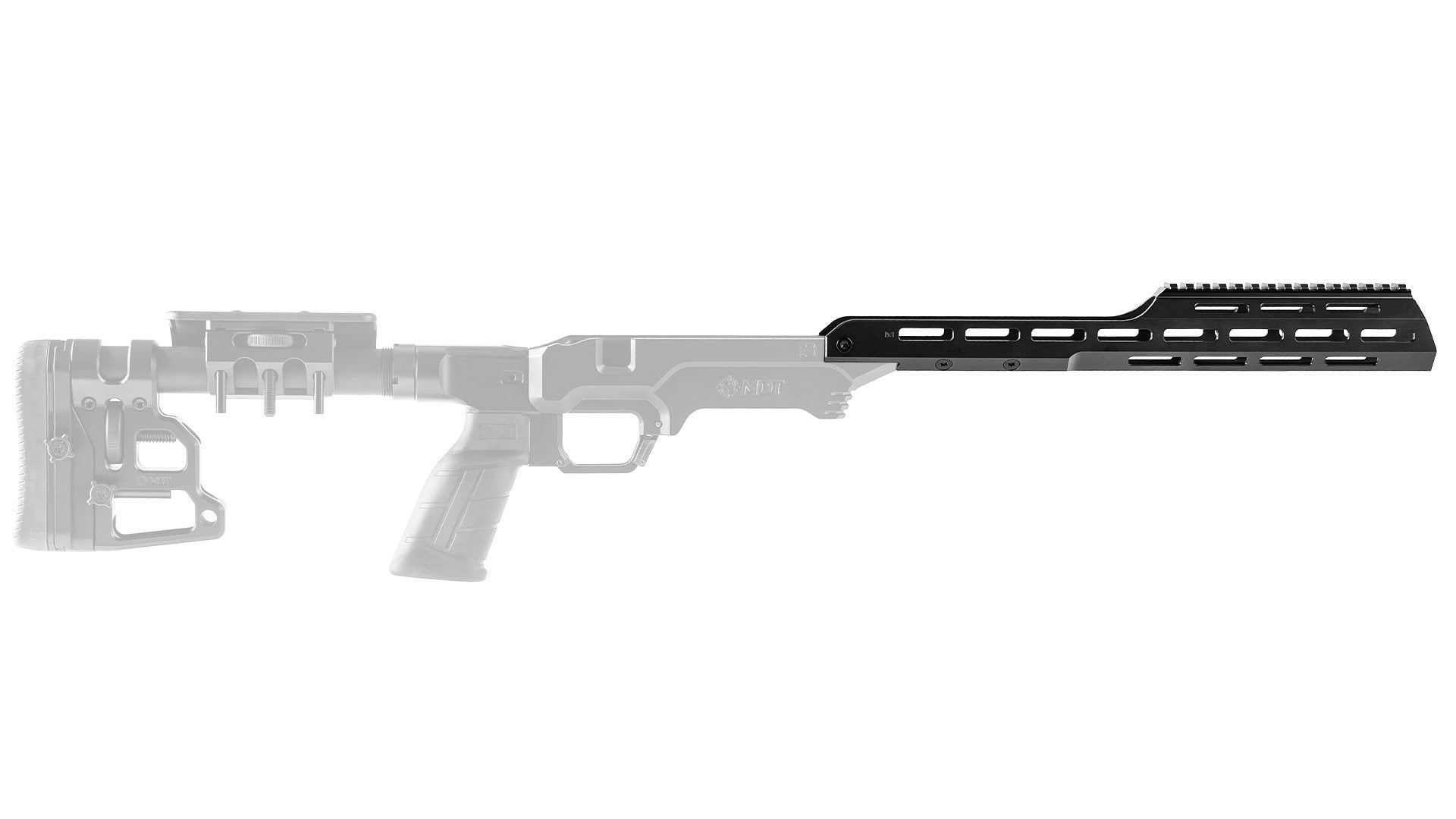 MDT Tactical Forend for LSS GEN3 Chassis Black 110071-BLK