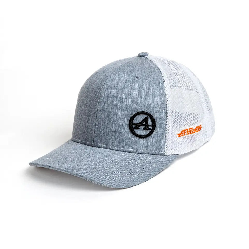 Athlon Optics Logo Hat Raised A Grey/Grey/White ATH800422
