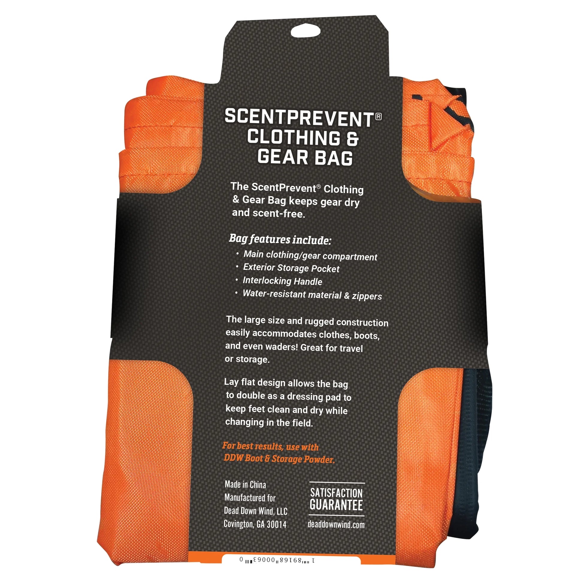 ™ All Purpose Scent Prevent® Bag - Orange, Water-Resistant, Rugged Material