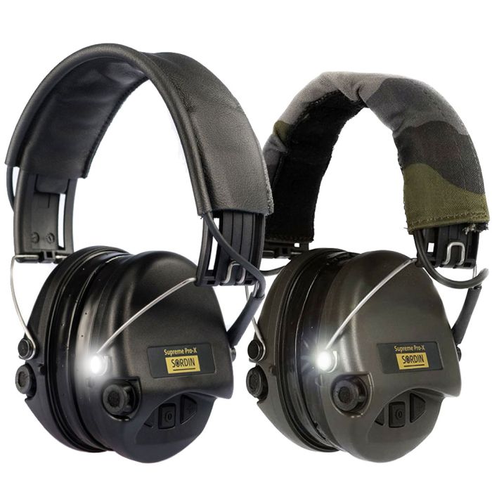 Sordin Supreme Pro-X LED Hearing Protection Headset SOR75302-X-S-LED