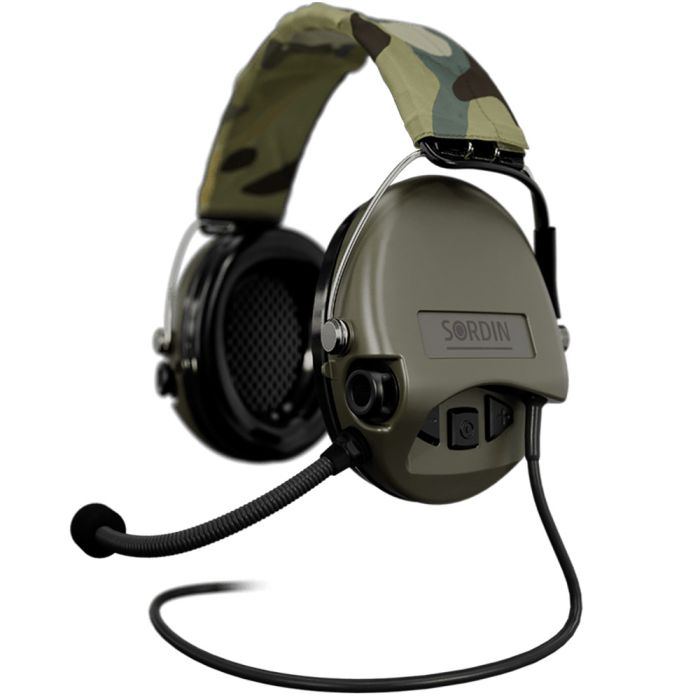 Sordin Supreme MIL CC Communication Headset Headband SOR75332