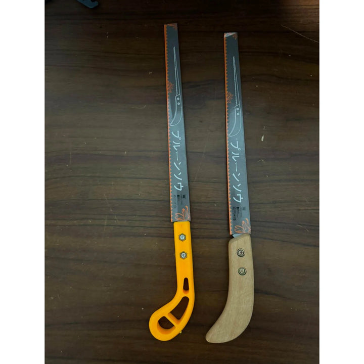 Outdoor Portable Hand Saw Mini Woodworking Saw Garden Wall Panel Saw, Plastic Handle, Fine Toothed Small Wire Tail Saw A