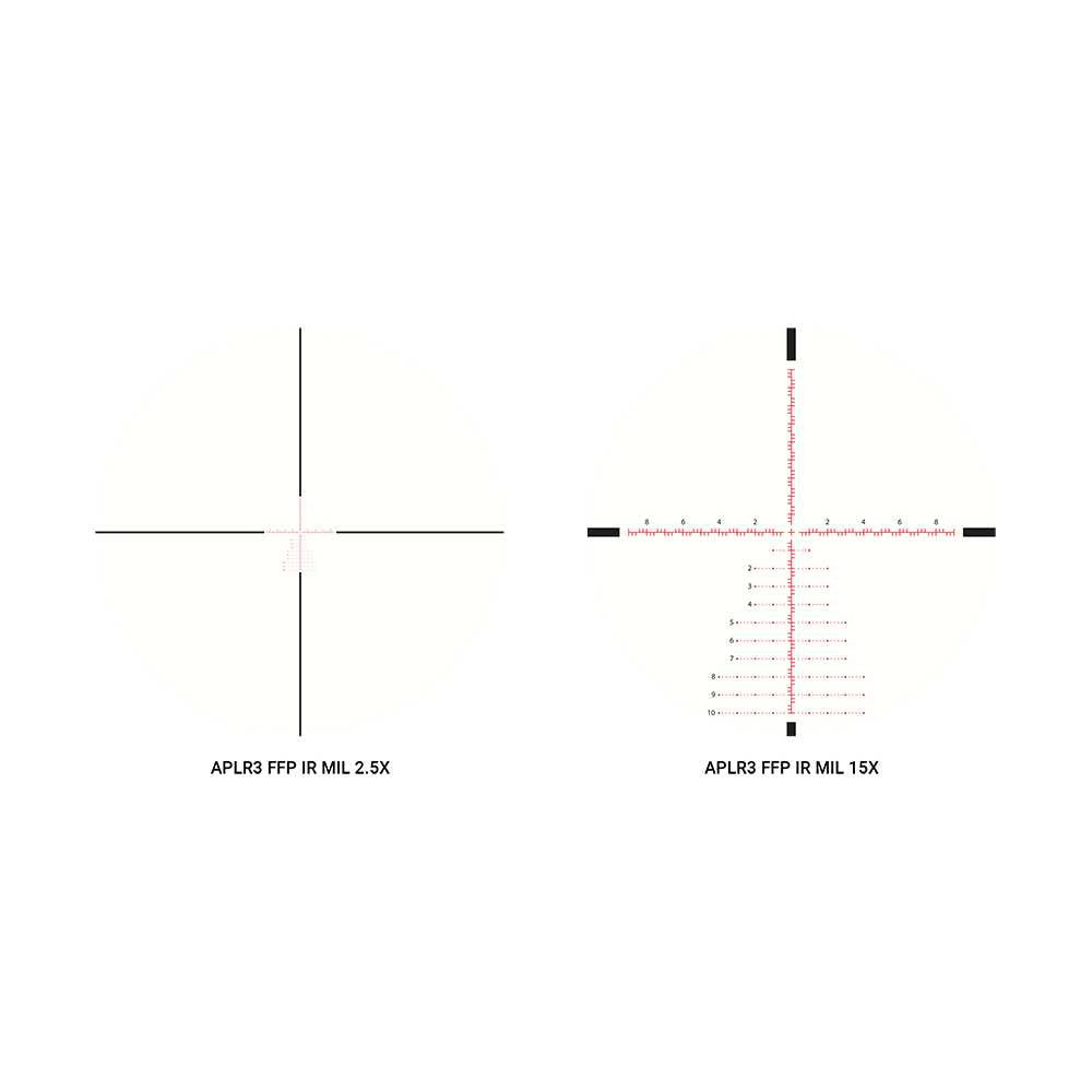 Athlon Optics Ares BTR 2.5-15x50 30mm FFP APLR3 IR MIL ATH212004