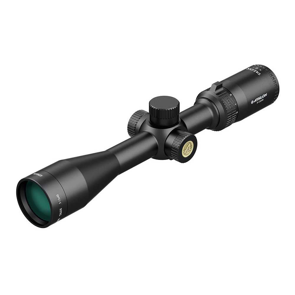 Athlon Optics Talos 3-12x40 Capped Side Focus 1" SFP Mil-Dot ATH215004