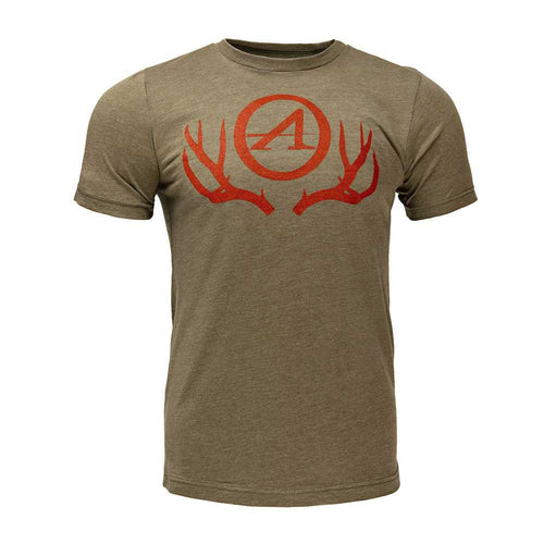 Athlon Optics Antler T-Shirt Olive 2X Large ATH800236