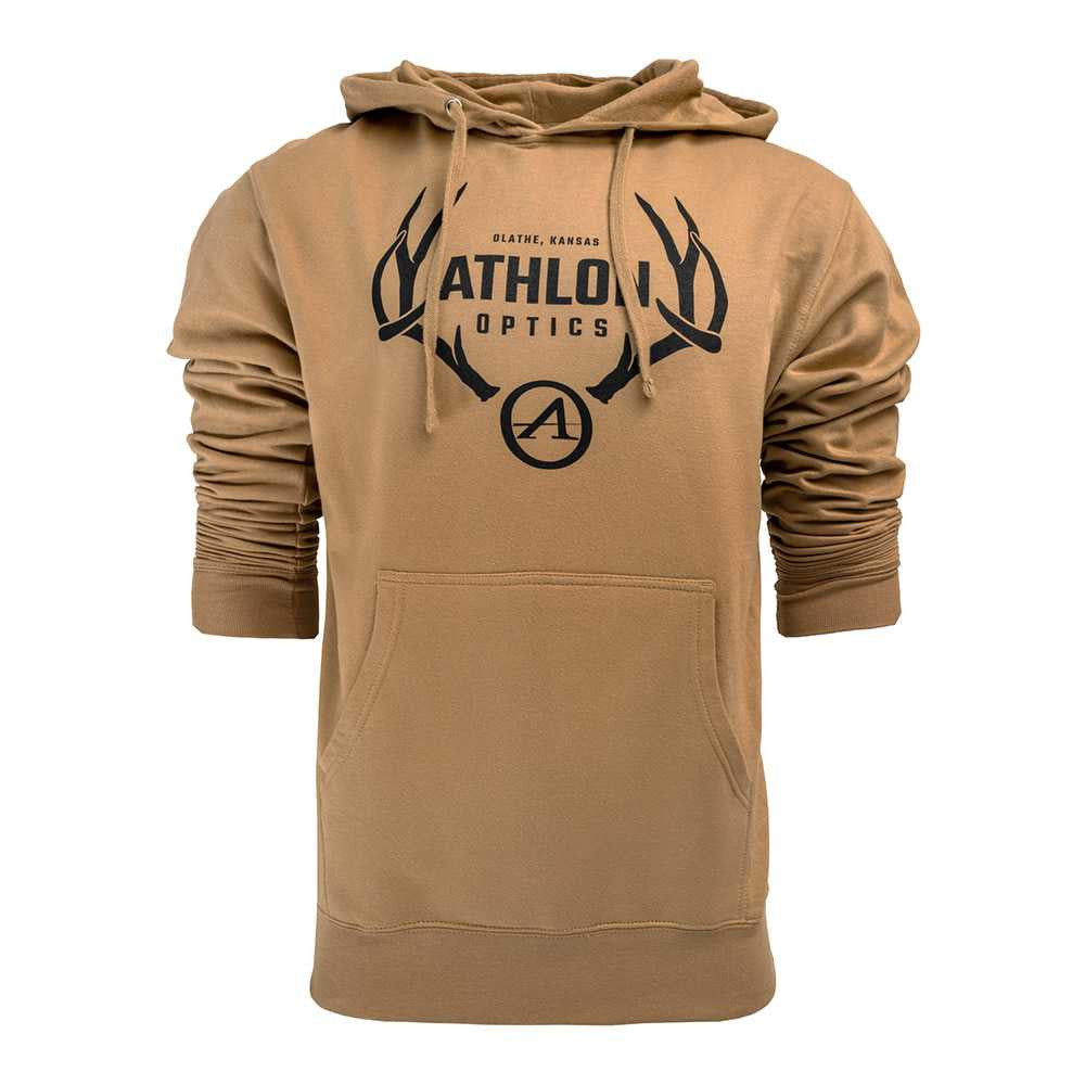 Athlon Optics Antler Hoodie Light Tan Medium ATH800326