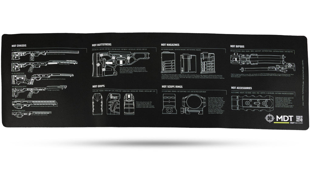 MDT Bench Mat Black 107247-BLK