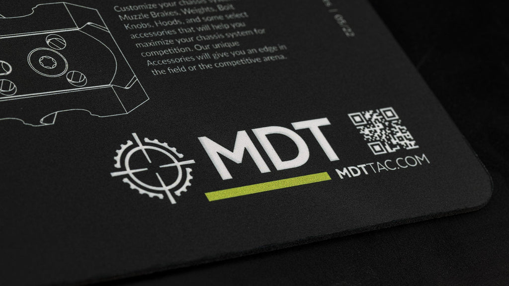 MDT Bench Mat Black 107247-BLK