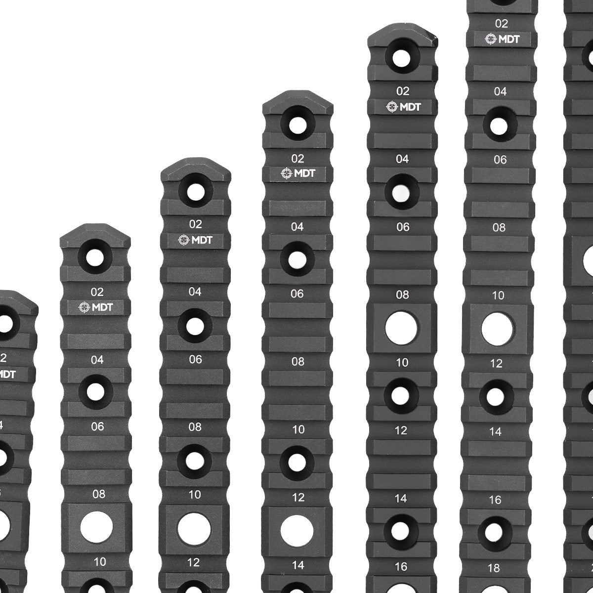 MDT M-LOK Picatinny Rail Black 102144-BLK