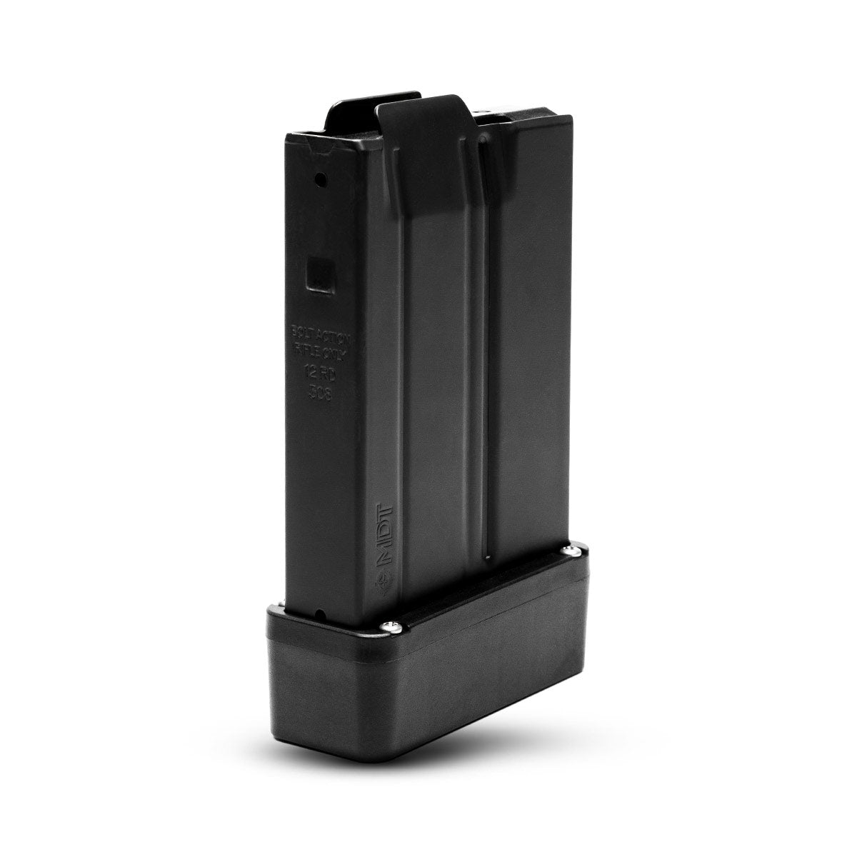 MDT Mag Extender For Metal Magazines Black 104373-BLK
