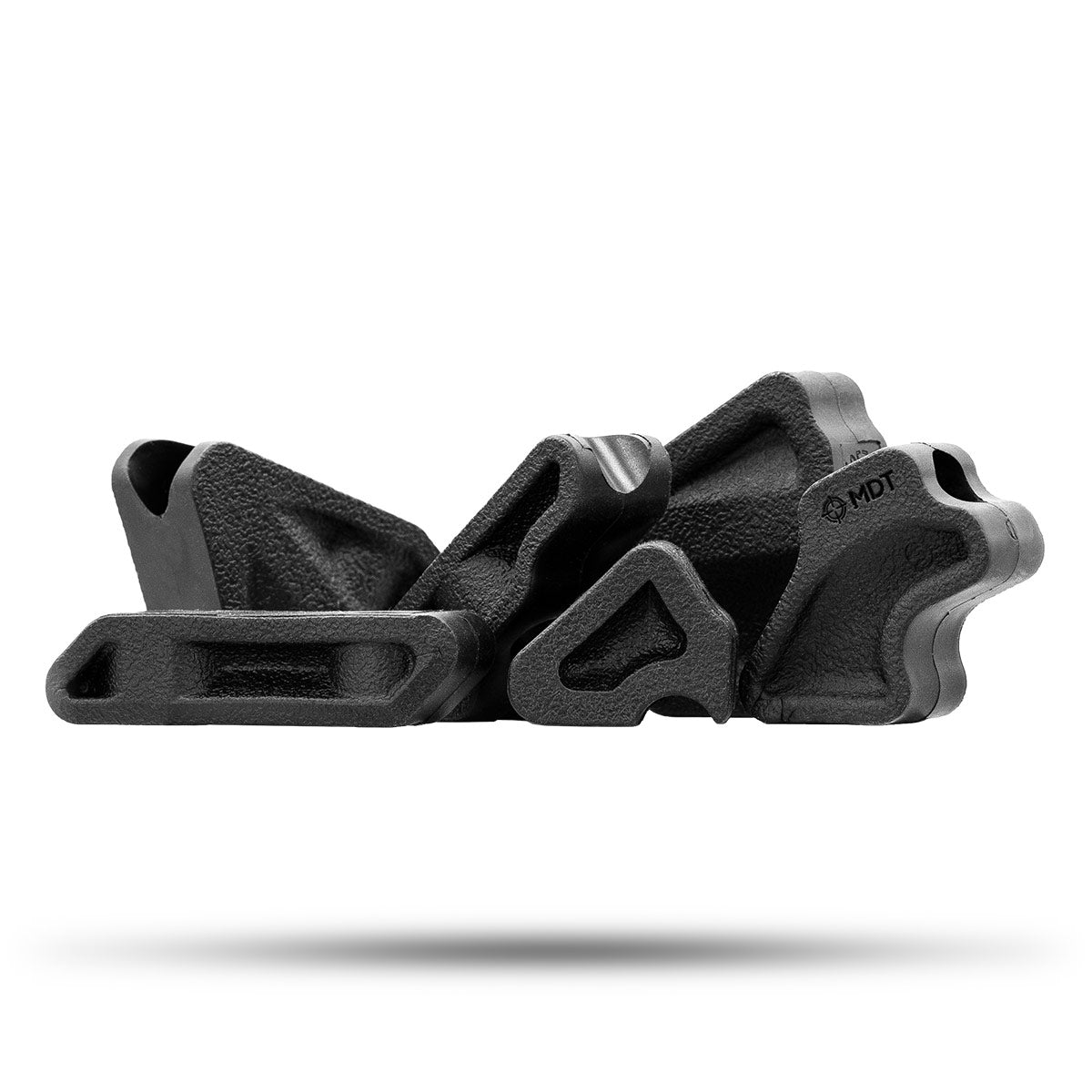 MDT Buttstock Rubber Dampers Black 102149-BLK