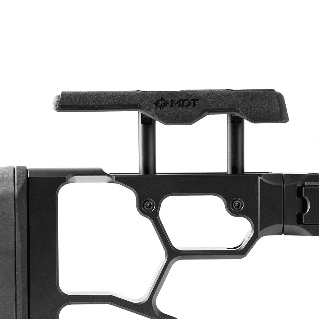 MDT SRS-XF Premier Folding Buttstock Black 114484-BLK