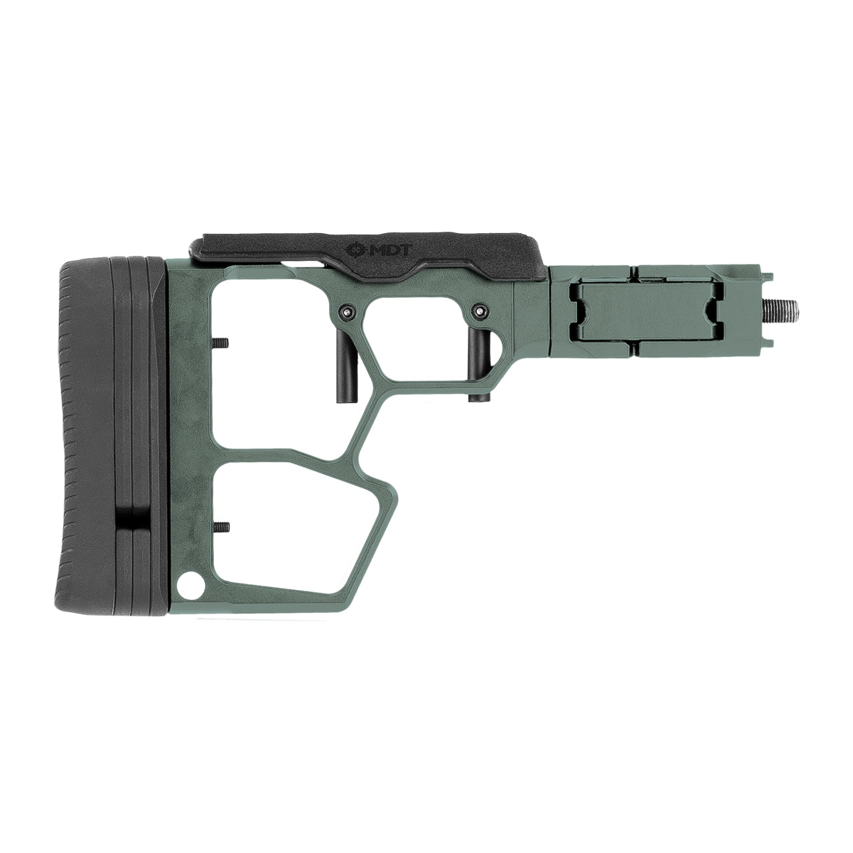 MDT SRS-XF Premier Folding Buttstock Black 114484-BLK
