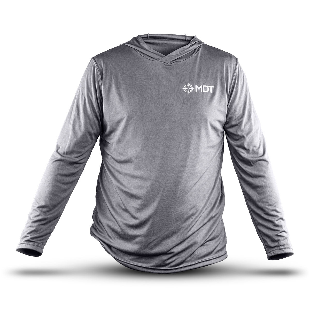 MDT Sun Shirt Hoodie Gray Small 106821-GRY-S