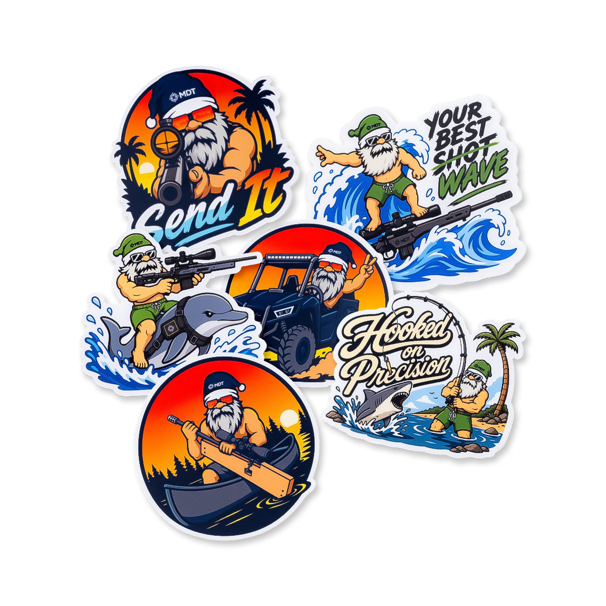 MDT Summer Sarge Sticker Pack Limited 118056-BLK