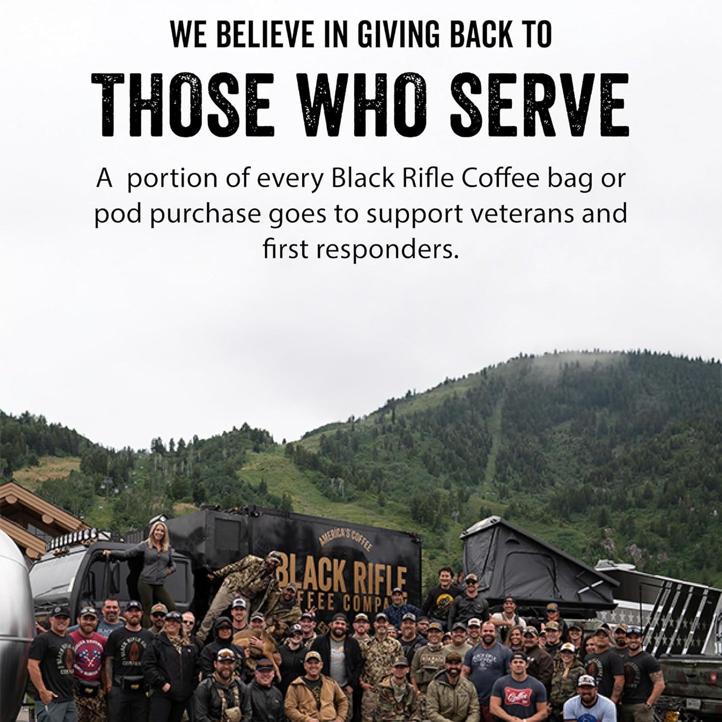 Ground Coffee Light Roast - Roasted Blend Made from Pure Arabica Beans - Colombian & Brazilian Beans - Veteran Founded & American Made (Gunship Roast, 12Oz Bag)