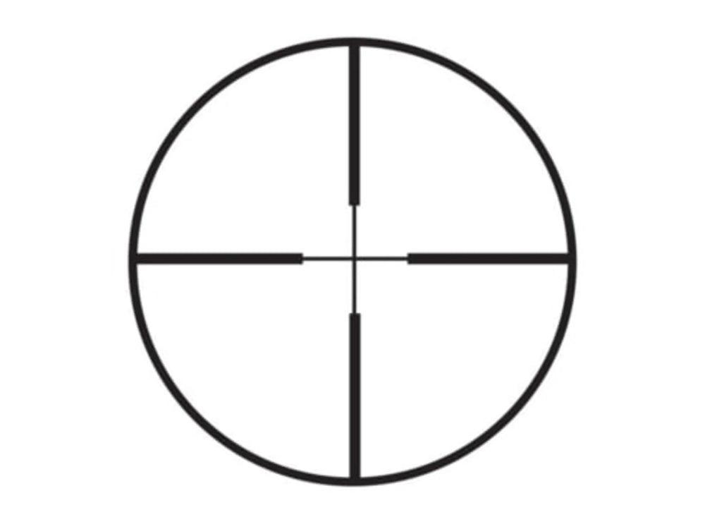 World Class Rifle Scope 3-9X 50Mm 30/30 Reticle Matte Black