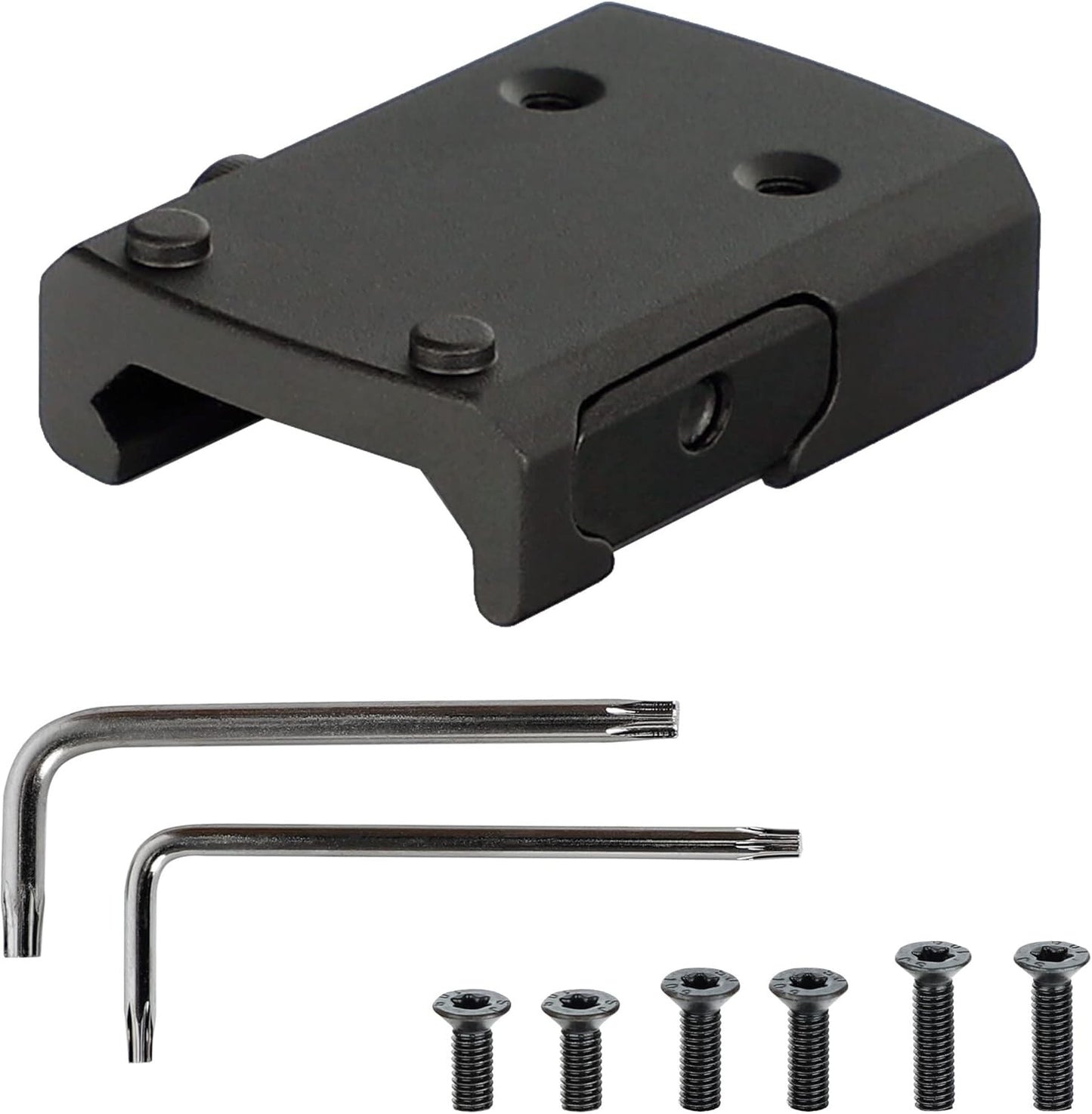 Aluminum Picatinny Red Dot Mount Plate Adapter for Holosun & Crimson Trace