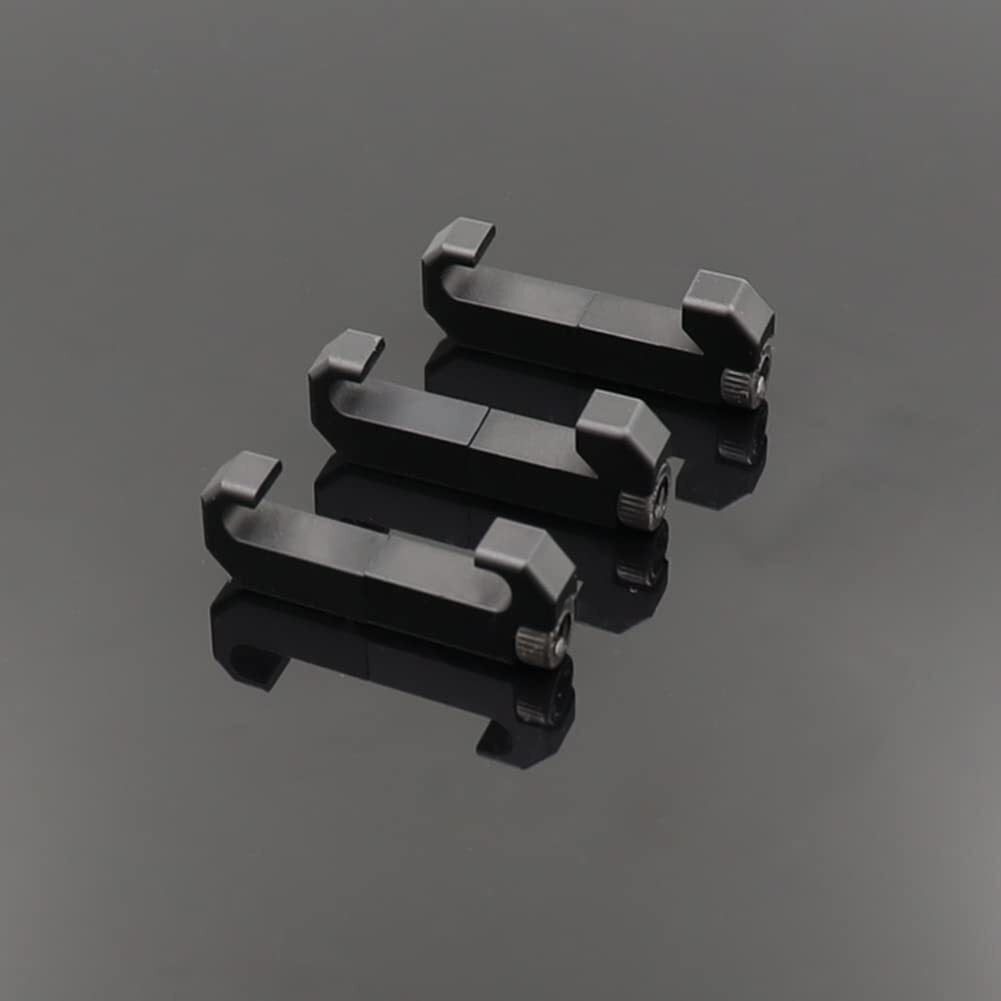 Tactical Light Pressure Switch Picatinny Cable Guides Aluminum 3 Pack for Fl