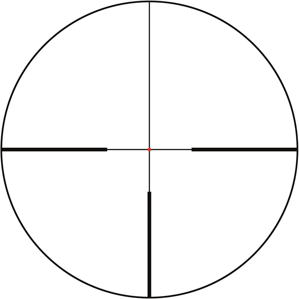 Optics Crossfire II 3-9X50 Riflescope - V-Brite (MOA)