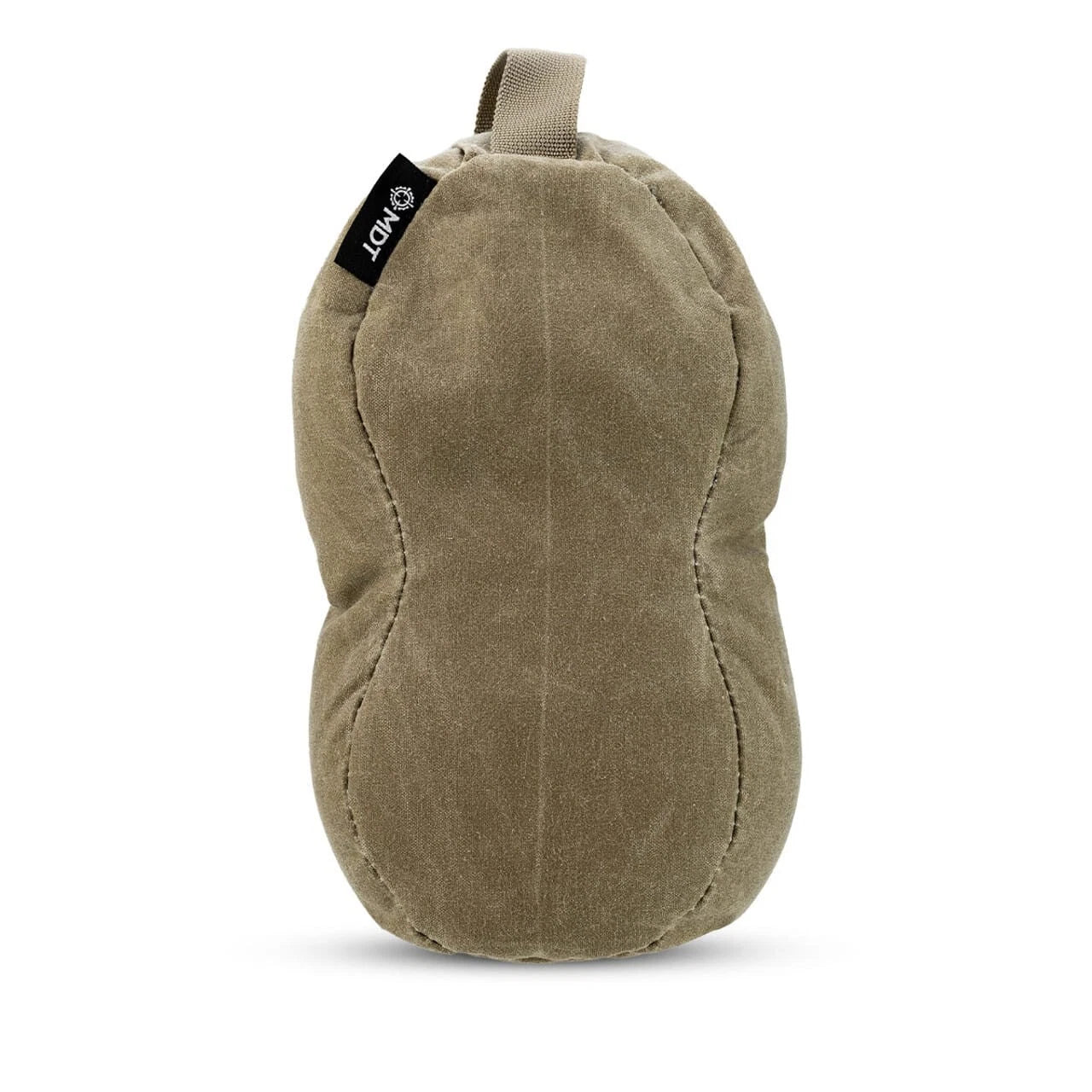 MDT Peanut Support Shooting Rest Bag Grulla Waxed Army Canvas - 108050GRU