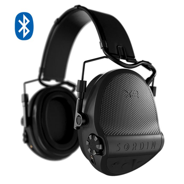 Sordin Supreme X2 BT Hearing Protection Headset Headband SOR-30200-HB