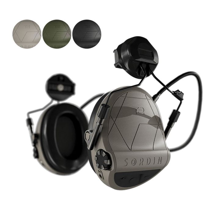 Sordin Supreme T2 Hearing Protection Headset ARC Helmet Attachment SOR-30300-ARC