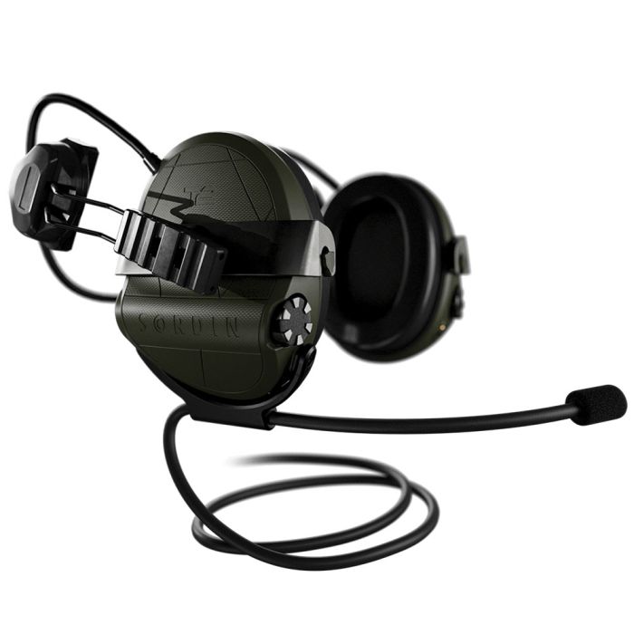 Sordin Supreme T2 Hearing Protection Headset Rear ARC Helmet Attachment SOR-30300-RARC