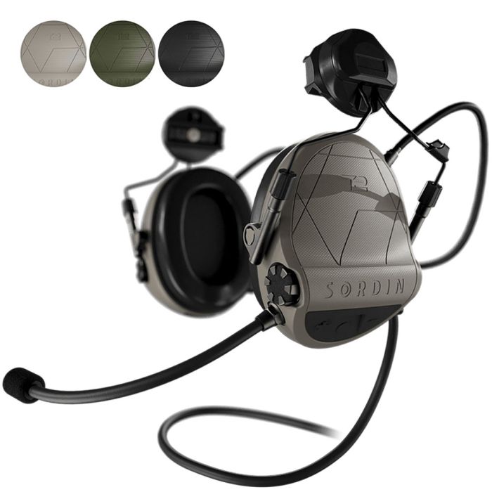 Sordin Supreme T2 CC Communications Headset ARC Helmet Attachment SOR-30400-ARC