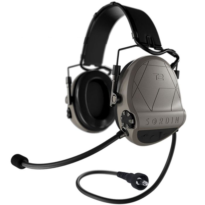 Sordin Supreme T2 CC Electronic Hearing Protection Headset Headband SOR-30400-HB