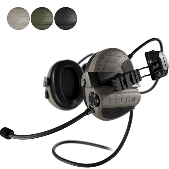 Sordin Supreme T2 CC Communications Headset Rear ARC Helmet Attachment SOR-30400-RARC