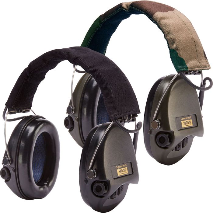 Sordin Supreme Pro-X Hearing Protection Headset Fabric Headband SOR75302-X-S